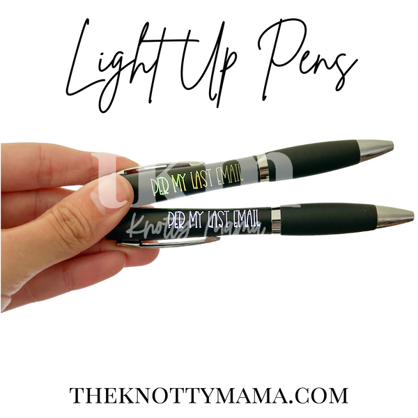 Custom Light Up Pens