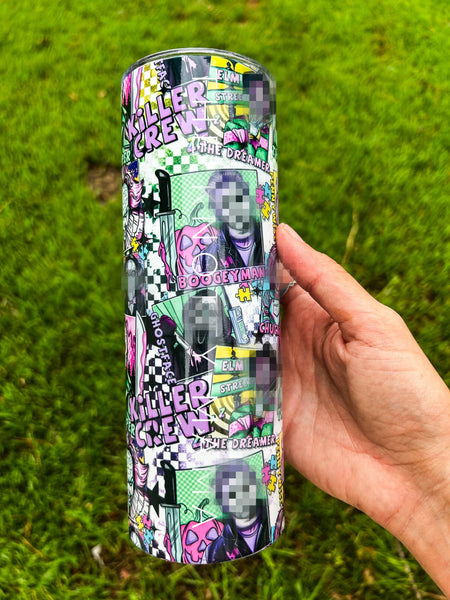 20oz Killer Crew Tumbler (CLEAR IMAGE IN VIP)