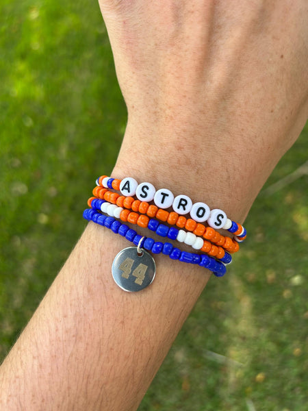 Customized Team Spirit Bracelet Stack