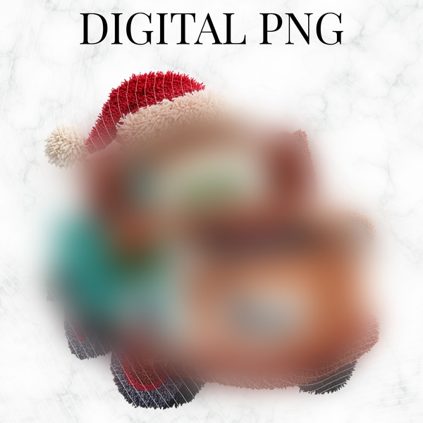 Plush Christmas Car/Truck Characters PNG