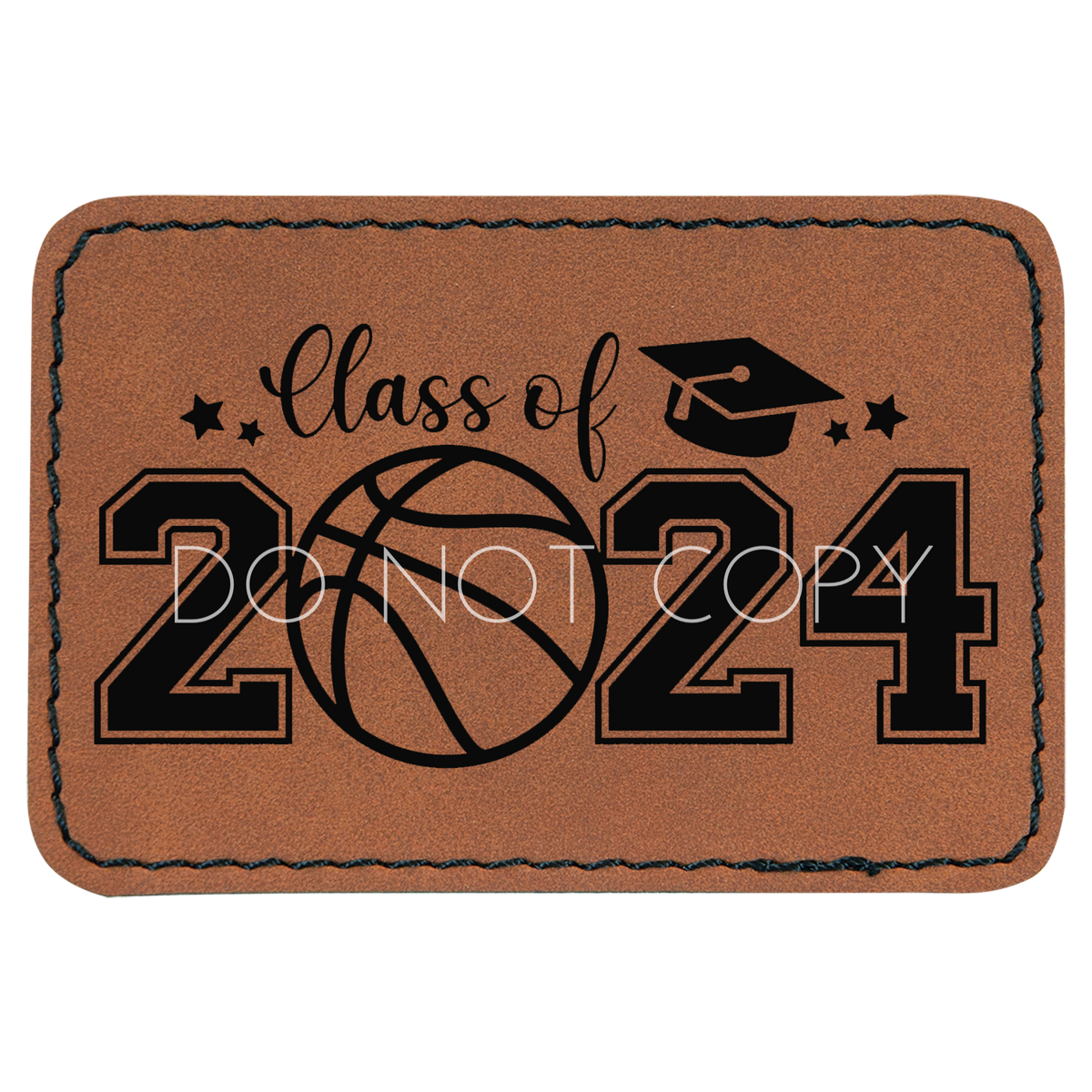 Class of 2024 Basketball Patch The Knotty Mama