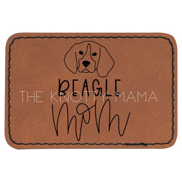 Basset Hound Mom Patch