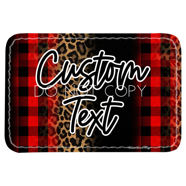 Buffalo Plaid Stroke Patch