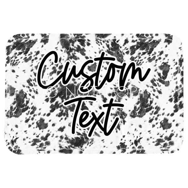 Cow Print Patch