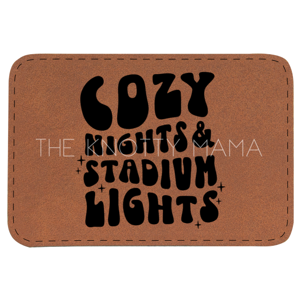 Cozy Nights and Stadium Lights Patch