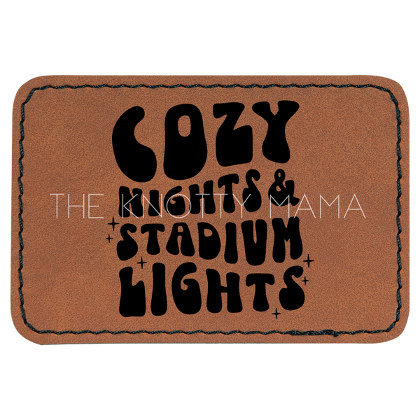 Cozy Nights and Stadium Lights Patch