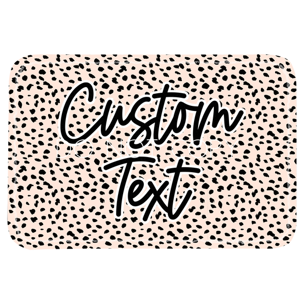 Cream Dots Patch