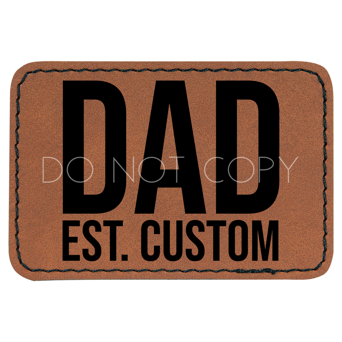 Custom Dad Patch The Knotty Mama