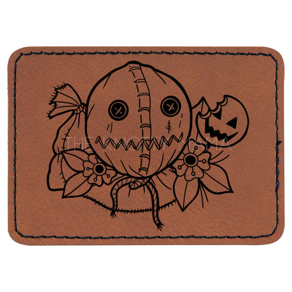 Floral Halloween Patch Candy