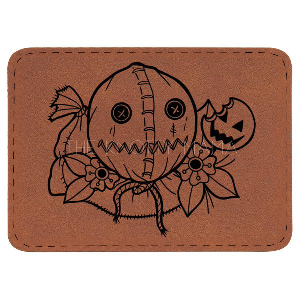Floral Halloween Patch Candy