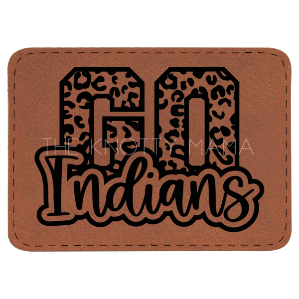 Go Indians Patch