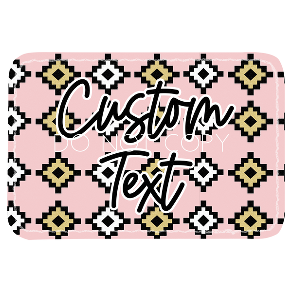 Pink Aztec Patch
