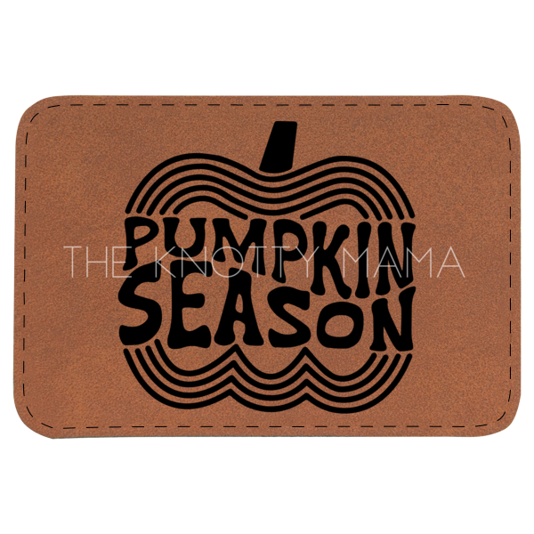Pumpkin Season Patch