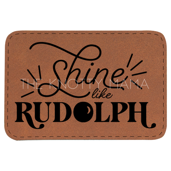 Shine Like Rudolph Patch