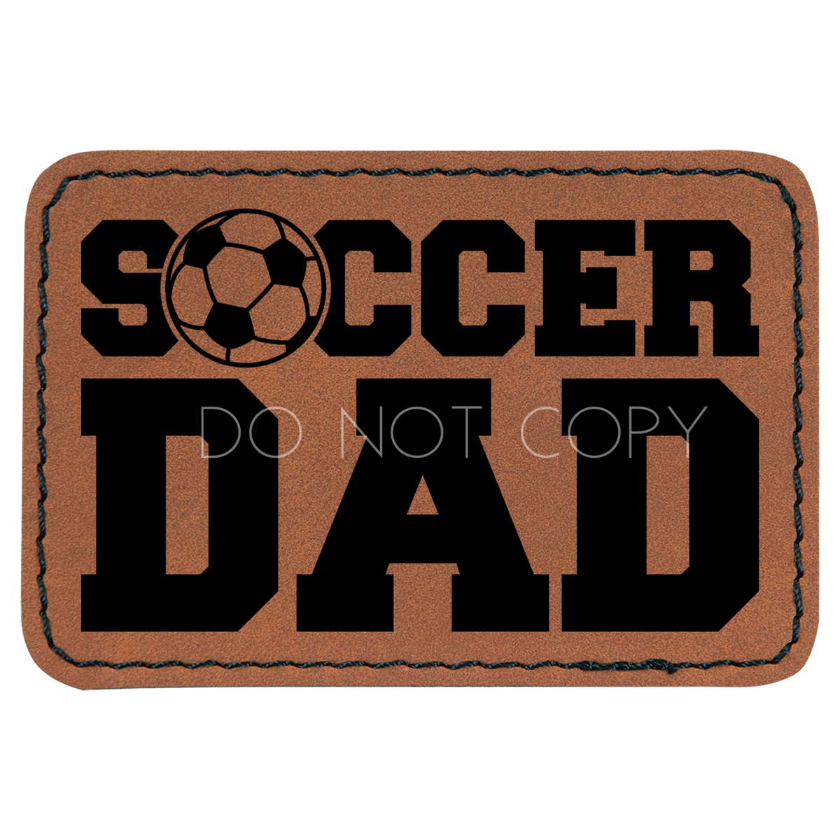 Soccer Dad Patch The Knotty Mama