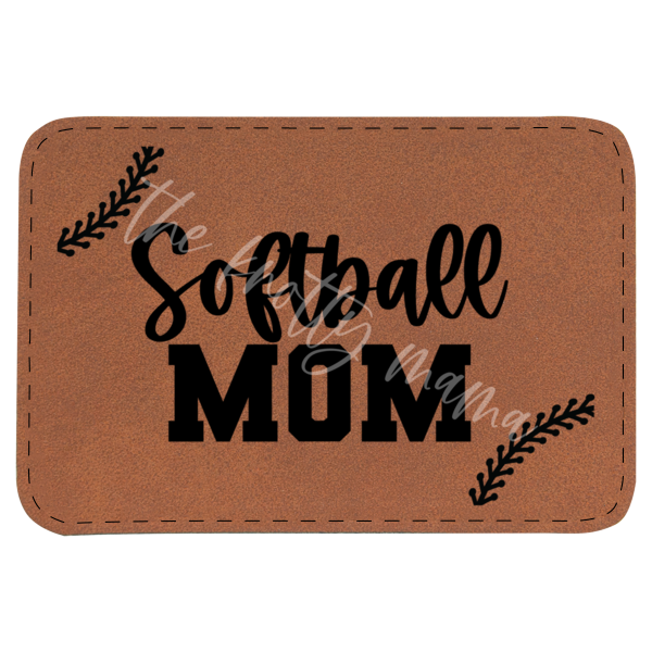 Softball Mom Patch