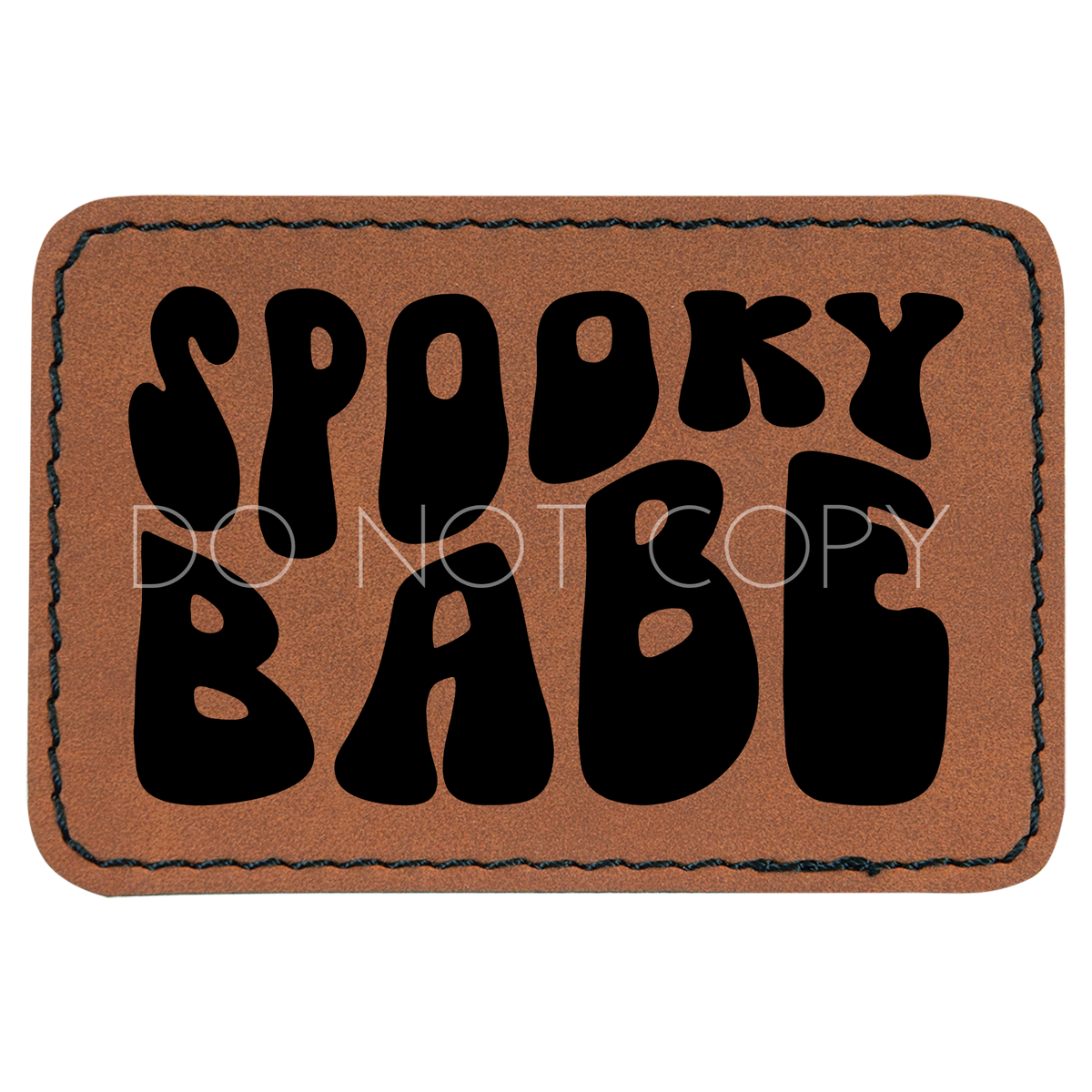 Spooky Babe Patch – The Knotty Mama