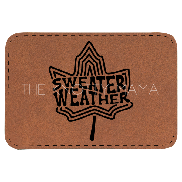 Sweater Weather Patch