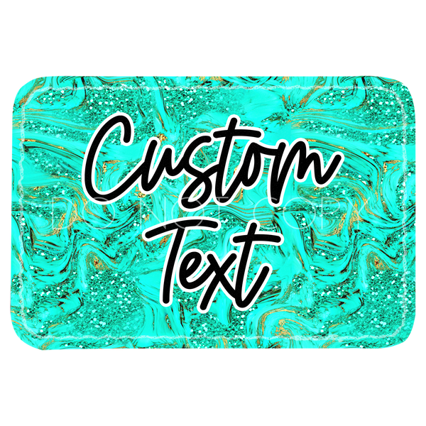 Turquoise Marble Patch