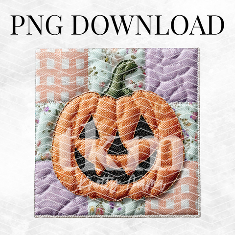 Halloween Patchwork PNG