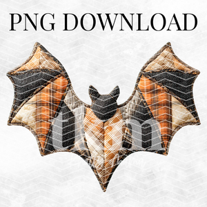 Rustic Fall Bat PNG