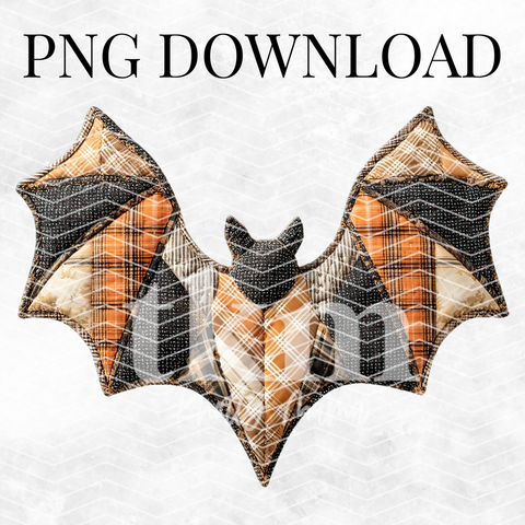 Rustic Fall Bat PNG