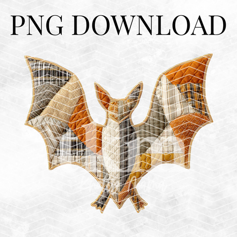 Warm Fall Bat PNG