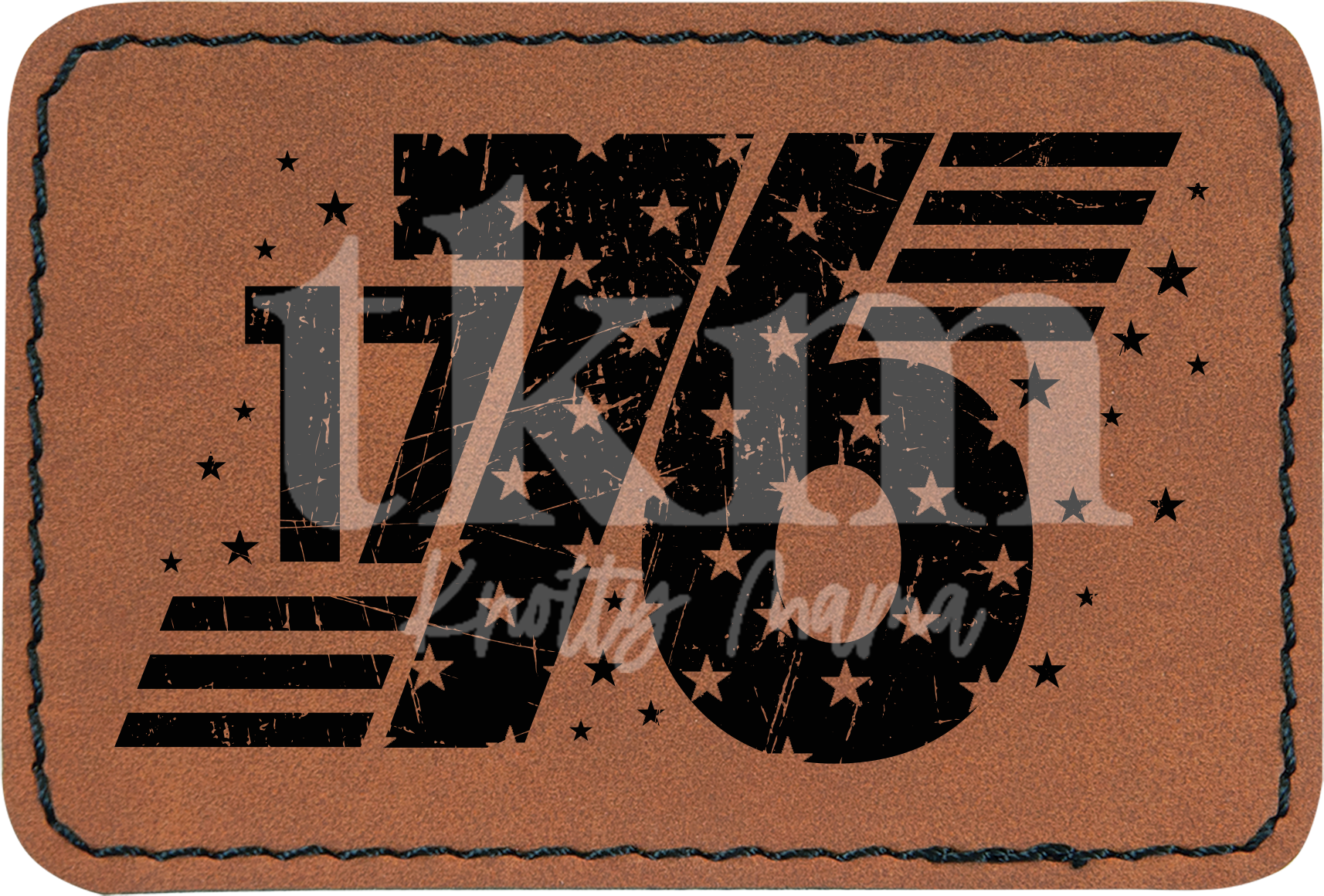 1776 Distressed Patch