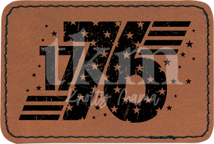 1776 Distressed Patch