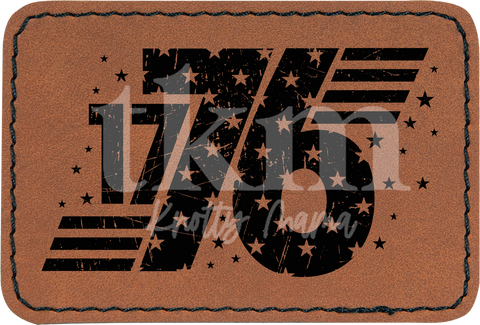 1776 Distressed Patch
