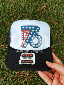 1776 DTF Hat Transfer