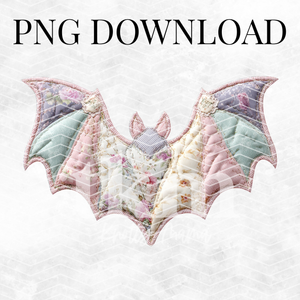 Pastel Fall Bat PNG