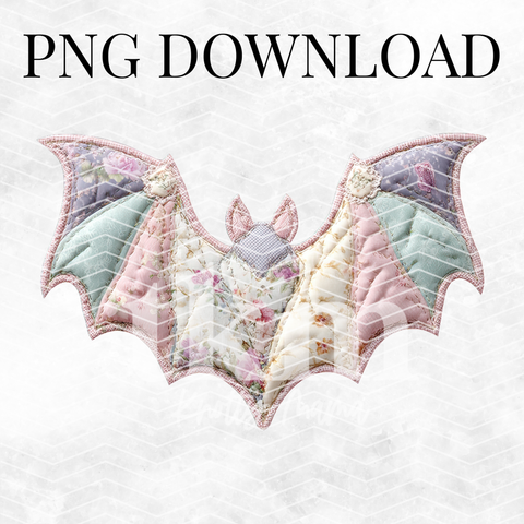 Pastel Fall Bat PNG