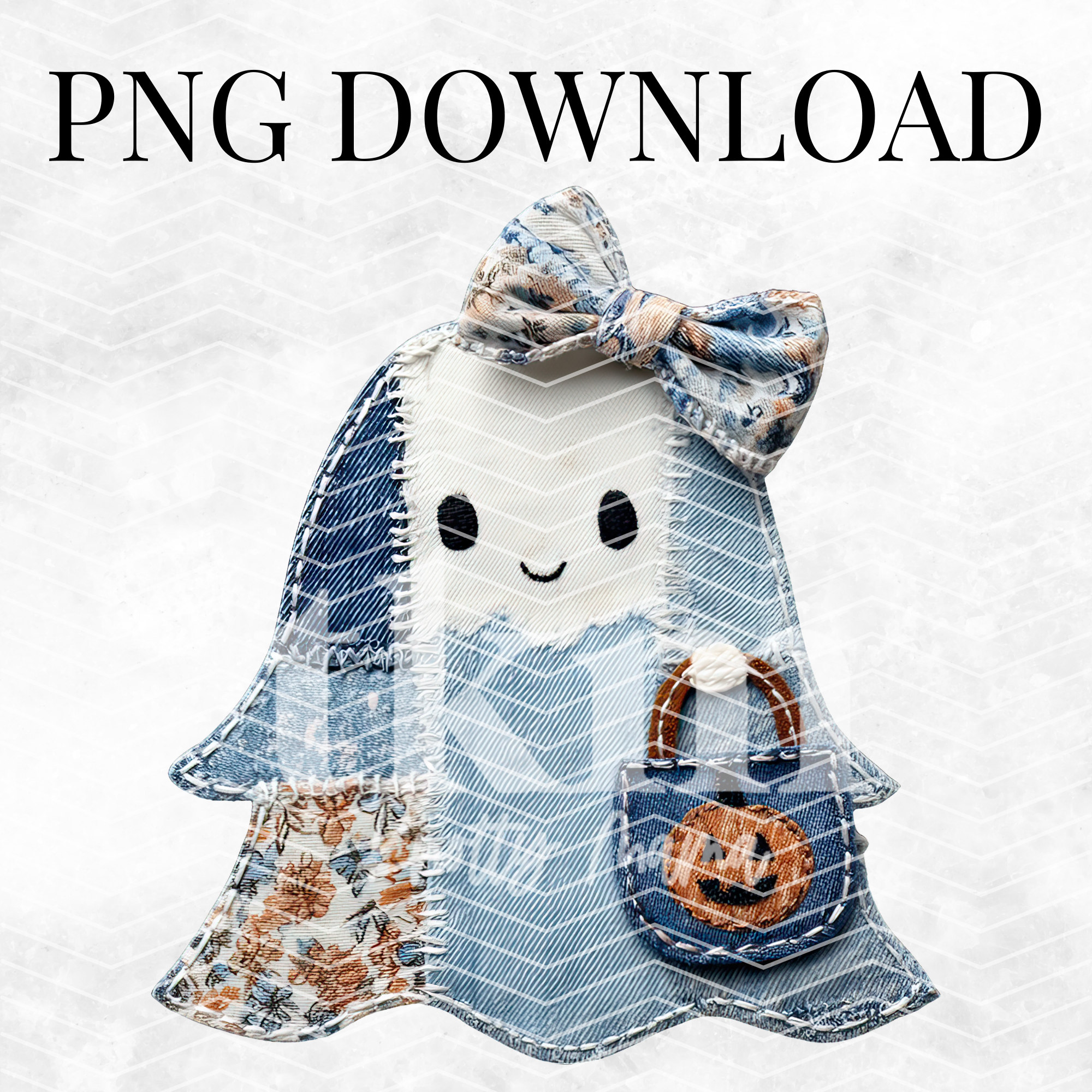 Denim Ghost PNG