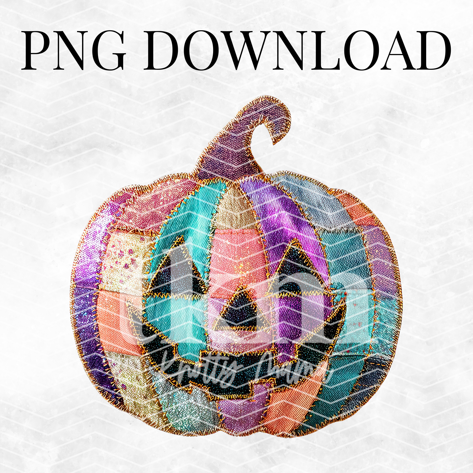 Iridescent Pumpkin PNG