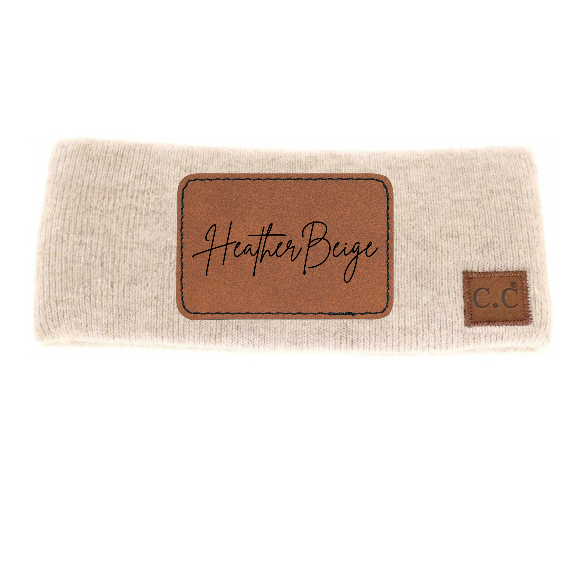 Adult Heather Beige CC Ear Warmer