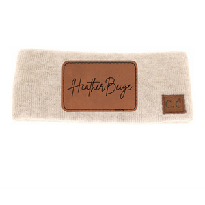 Adult Heather Beige CC Ear Warmer