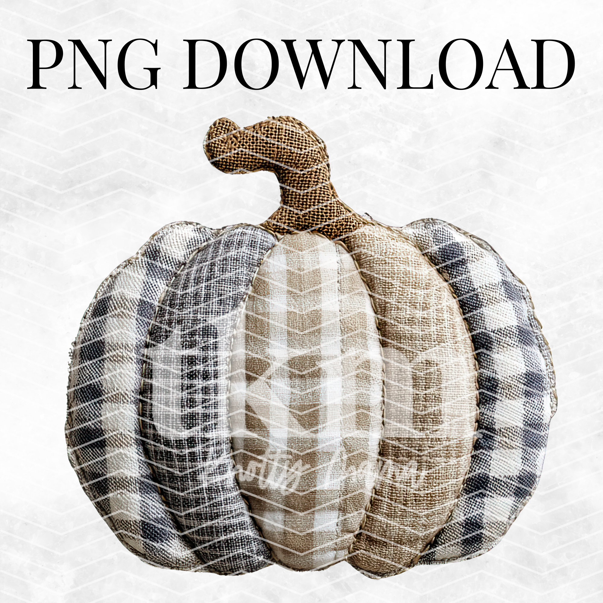 Rustic Fall Pumpkin