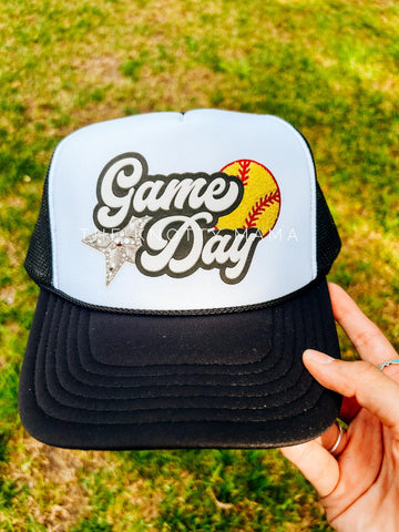 Softball Game Day Trucker Hat