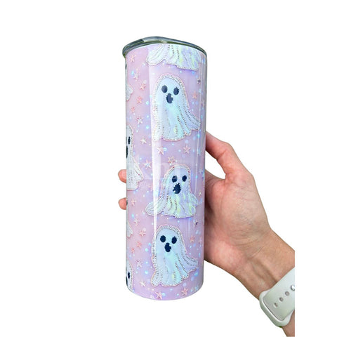 20oz Holographic Ghost Tumbler