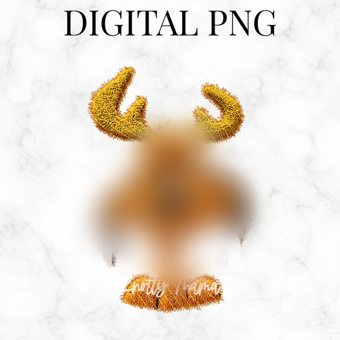 Plush Christmas Dog Character PNG