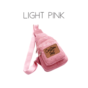 Light Pink Blank Sling Bag