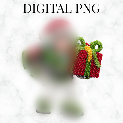 Plush Christmas Space Ranger PNG