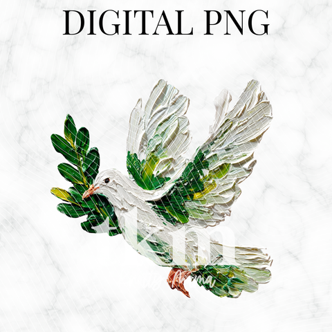 Painted Dove PNG