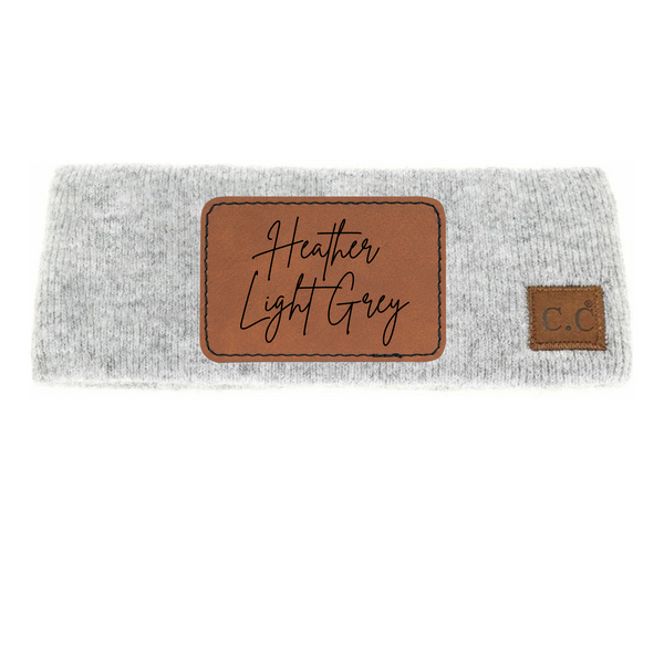 Adult Heather Light Grey CC Ear Warmer