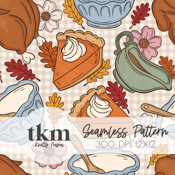 Thanksgiving Baking Seamless