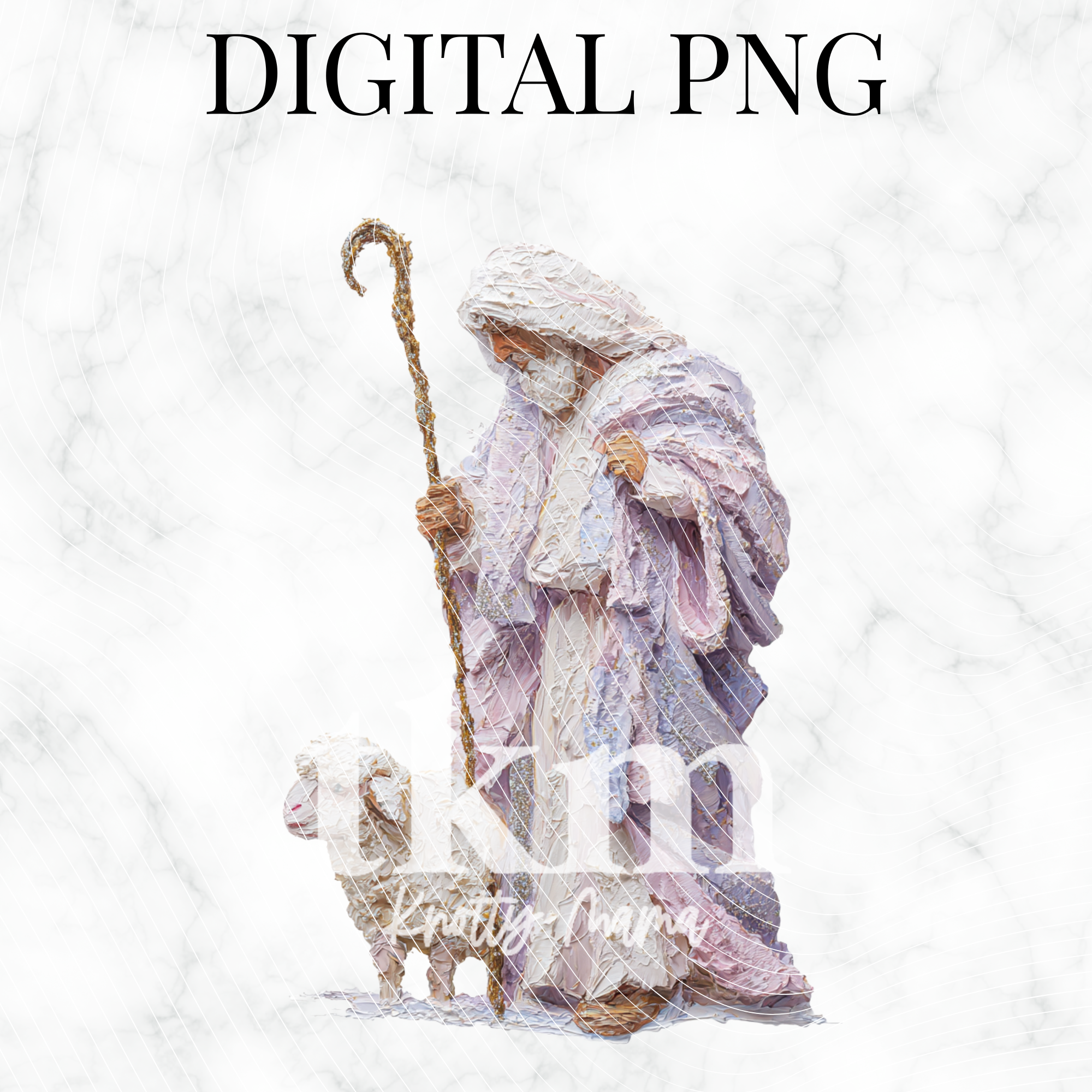 Painted Pastel Shepherd PNG