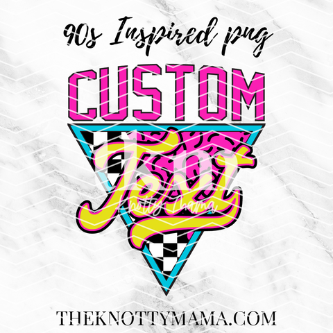 Totally Rad Custom PNG