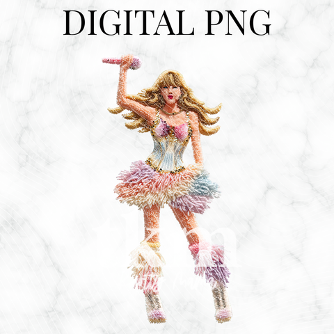 Plush Pop Singer PNG