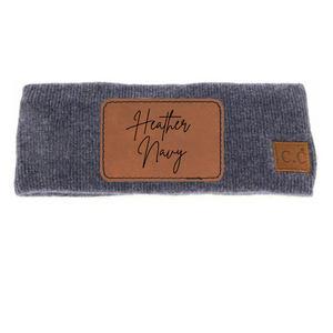 Adult Heather Navy CC Ear Warmer